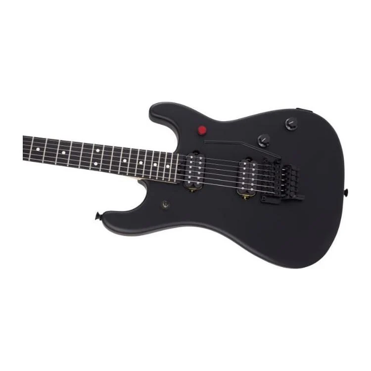 EVH 5150 Series Standard Electric Guitar - Stealth Black with Ebony Fingerboard - Image 5