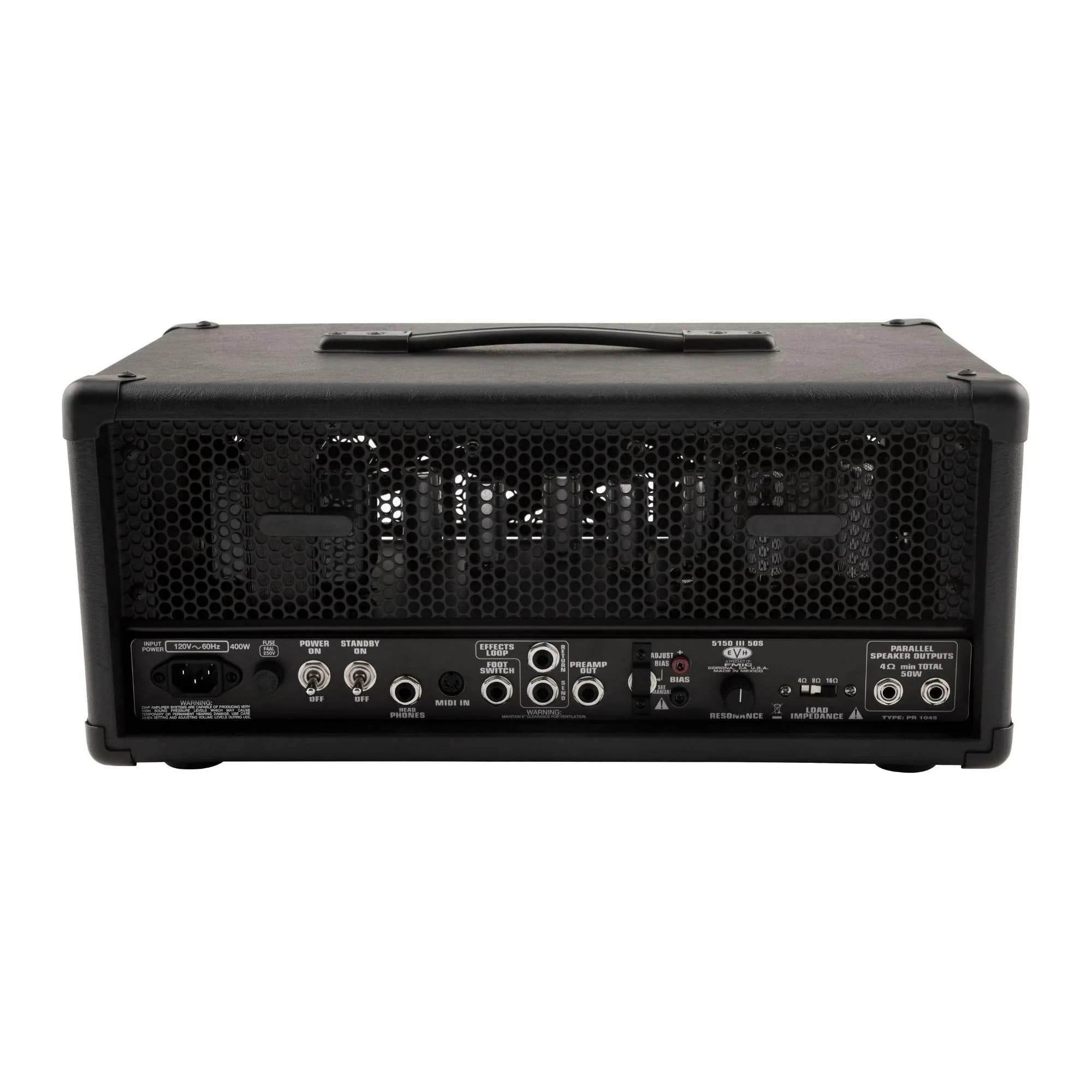 EVH 5150III 50S 6L6 50-watt Tube Head - Black Stealth