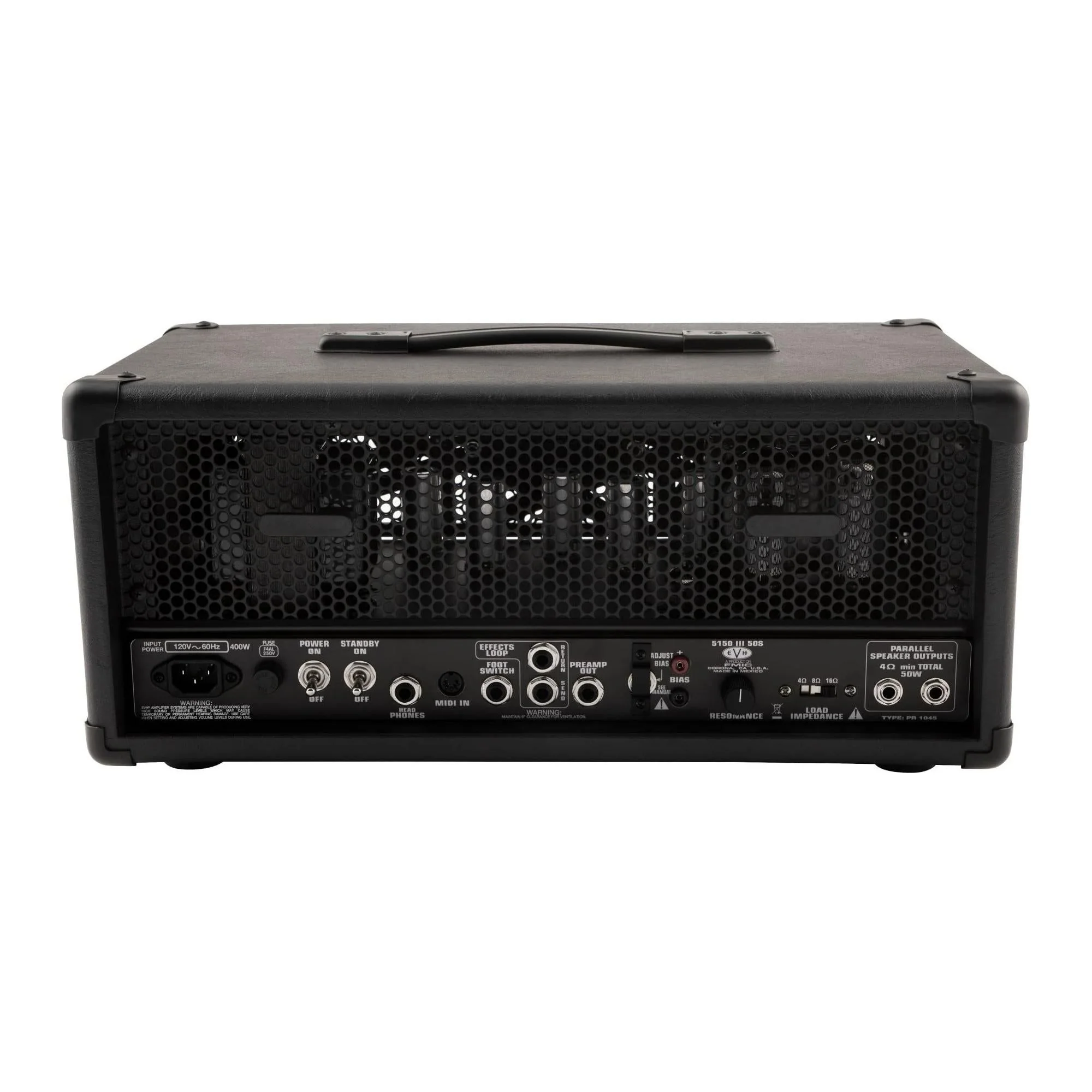 EVH 5150III 50S 6L6 50-watt Tube Head - Black Stealth - Image 5