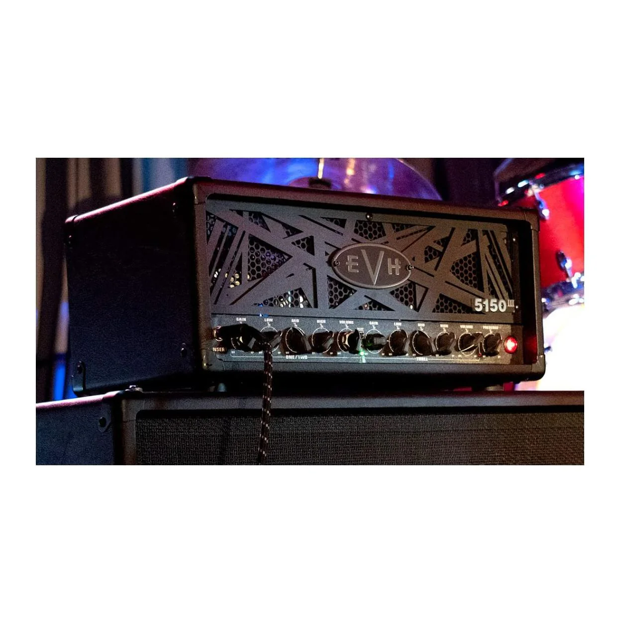 EVH 5150III 50S 6L6 50-watt Tube Head - Black Stealth - Image 6