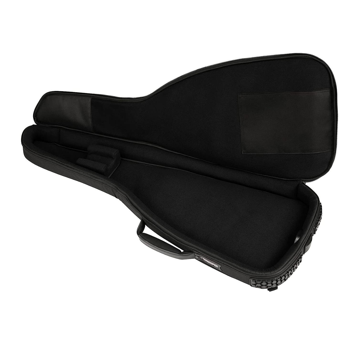 EVH Striped Durable, Stylish, and Secure Guitar Gig Bag for Wolfgang, Striped, and 5150 Series EVH Guitars (Black and Gray) - Image 3