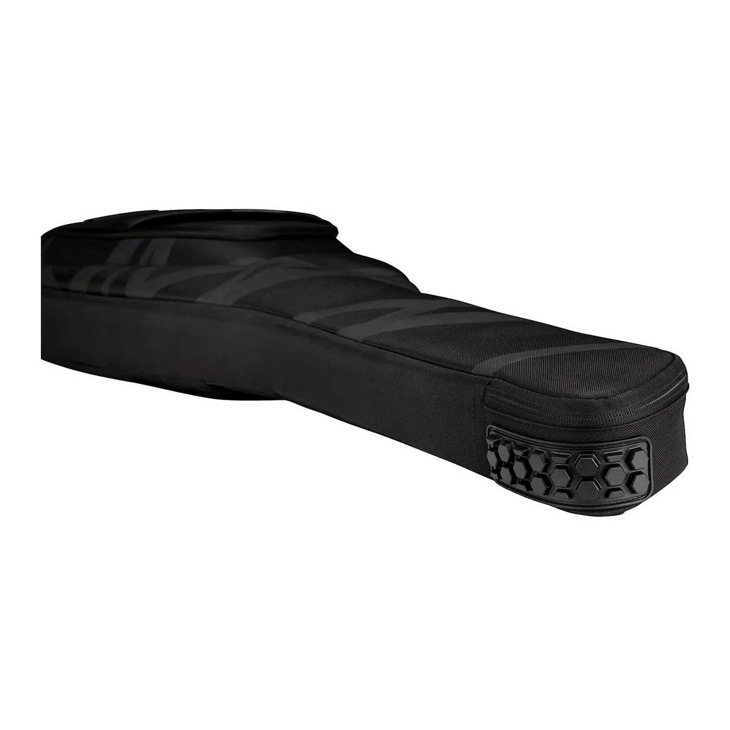 EVH Striped Durable, Stylish, and Secure Guitar Gig Bag for Wolfgang, Striped, and 5150 Series EVH Guitars (Black and Gray) - Image 4