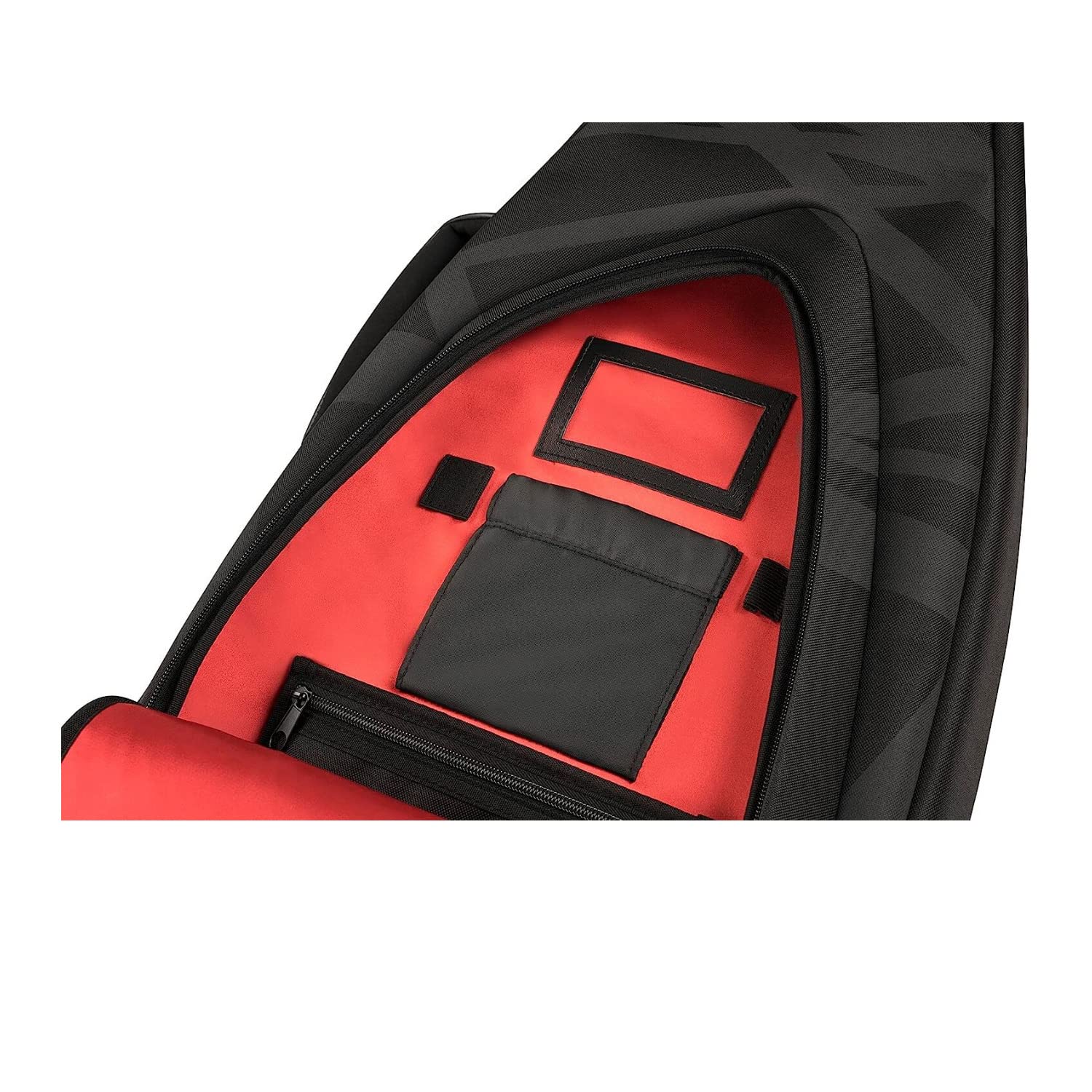 EVH Striped Durable, Stylish, and Secure Guitar Gig Bag for Wolfgang, Striped, and 5150 Series EVH Guitars (Black and Gray) - Image 6
