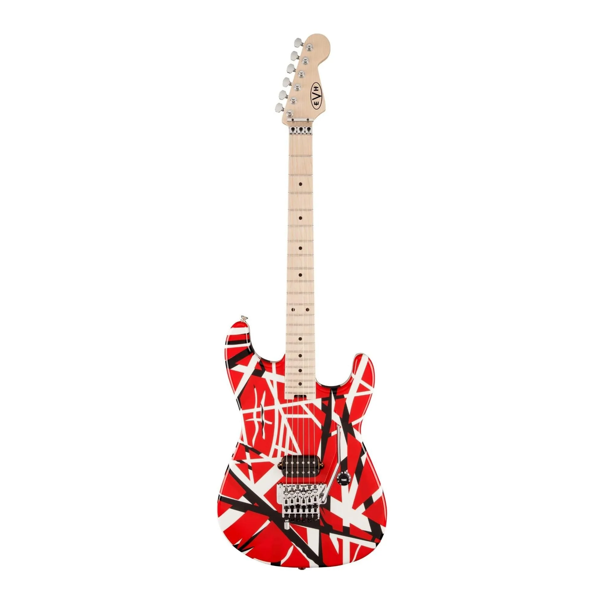 EVH Striped Series Stratocaster Electric Guitar - Image 8