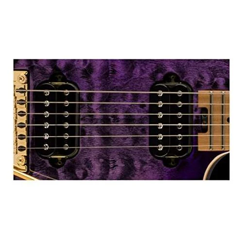 EVH Wolfgang Special QM Electric Guitar - Purple Burst - Image 6