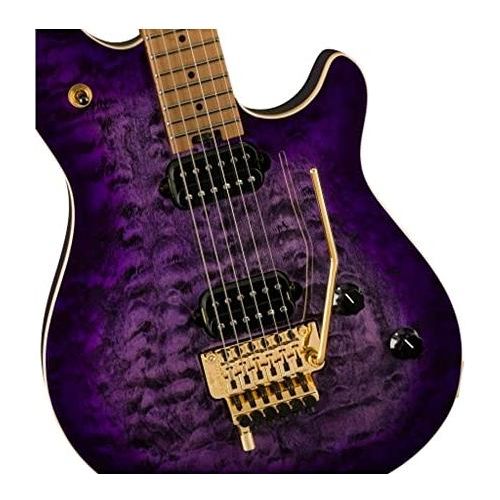 EVH Wolfgang Special QM Electric Guitar - Purple Burst - Image 8