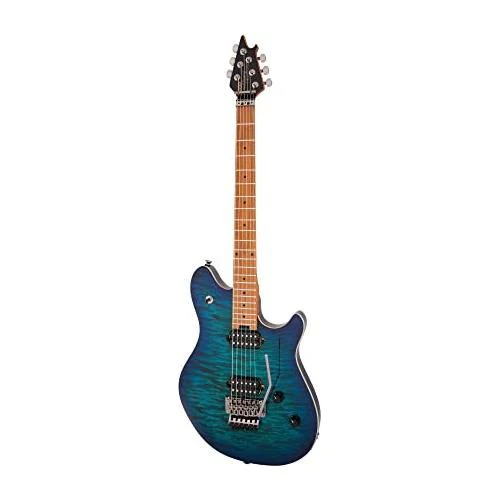 EVH Wolfgang Standard QM Electric Guitar - Chlorine Burst - Image 4