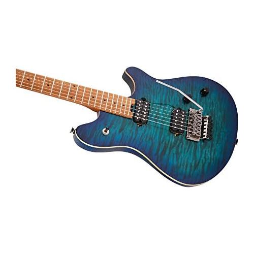 EVH Wolfgang Standard QM Electric Guitar - Chlorine Burst - Image 8