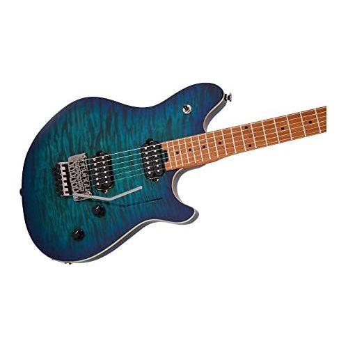 EVH Wolfgang Standard QM Electric Guitar - Chlorine Burst - Image 9