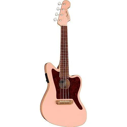 Fender, 4-String Ukulele, Right, Shell Pink (0970533556) - Image 6