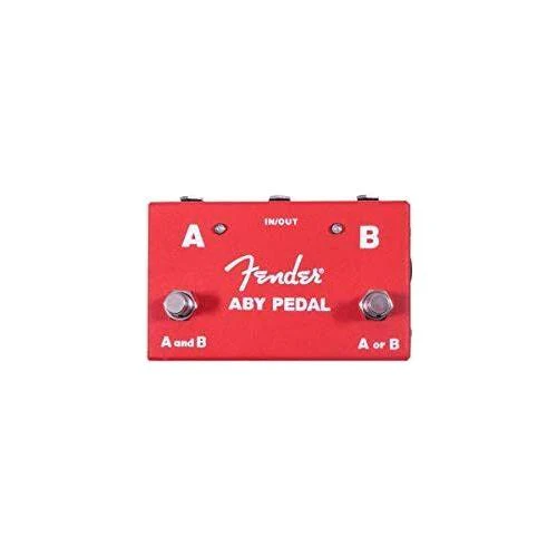 Fender ABY Pedal Footswitch, Red - Image 4