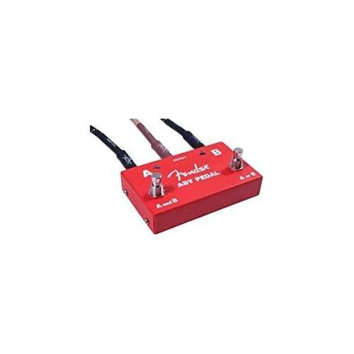 Fender ABY Pedal Footswitch, Red - Image 7