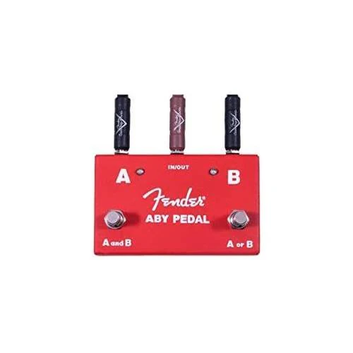 Fender ABY Pedal Footswitch, Red - Image 8