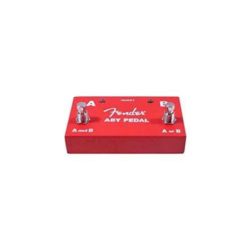 Fender ABY Pedal Footswitch, Red - Image 9