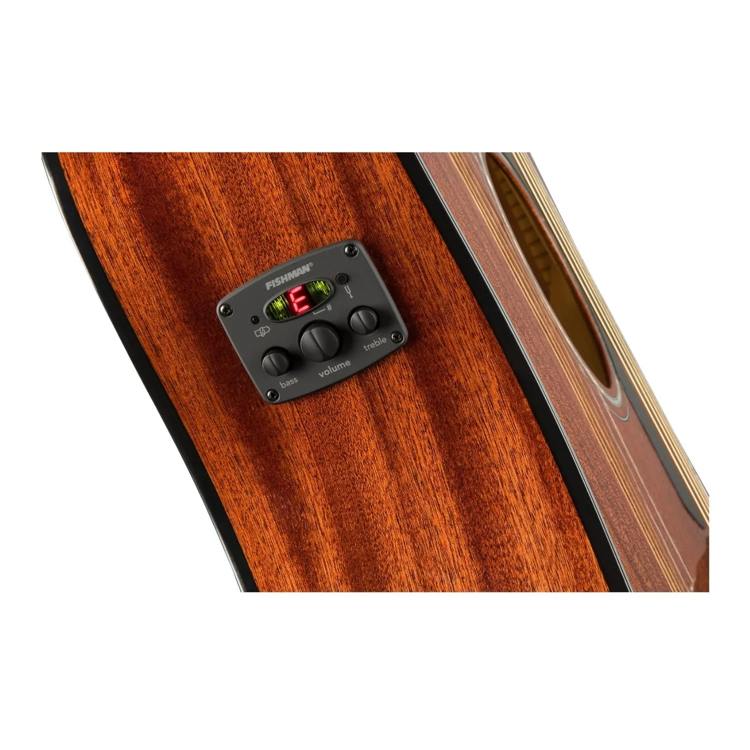 Fender All-Mahogany Dreadnought Cutaway Acoustic Electric Guitar, with 2-Year Warranty - Image 2