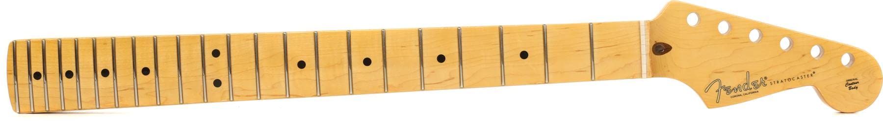 Fender American Pro II Stratocaster Neck, Deep C, 22 Narrow Tall Frets, Maple Fingerboard - Image 2