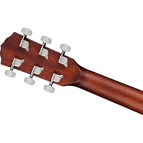 Fender CC-60S All-Mahogany Concert V2 Pack Acoustic Guitar, Natural, with Gig Bag and Accessories - Image 6