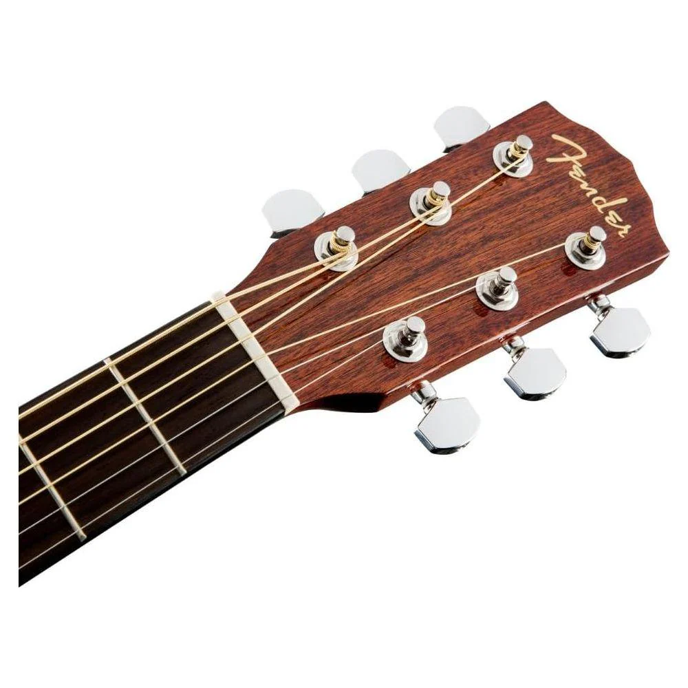 Fender CC-60S Concert Acoustic Guitars, Walnut Fingerboard, 3-Color Sunburst Bundle w/ 12x Guitar Picks, and Liquid Audio Polishing Cloth - Image 2