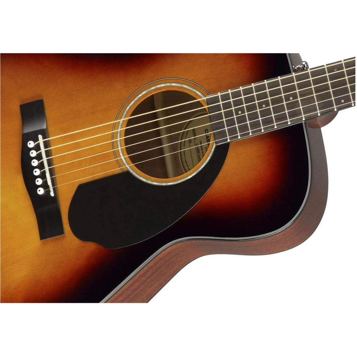 Fender CC-60S Solid Top Concert Acoustic Guitar - Image 11