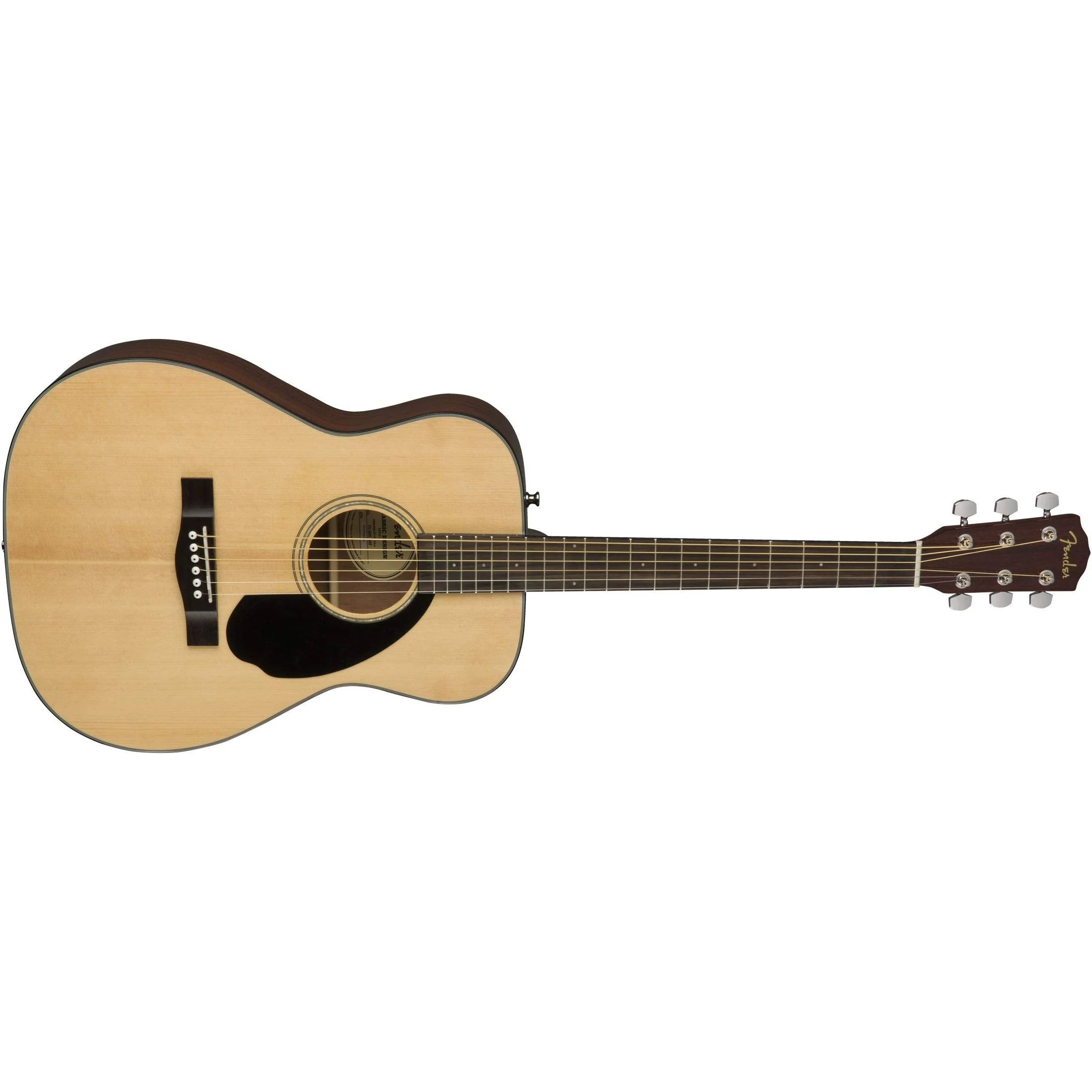 Fender CC-60S Solid Top Concert Acoustic Guitar - Image 16