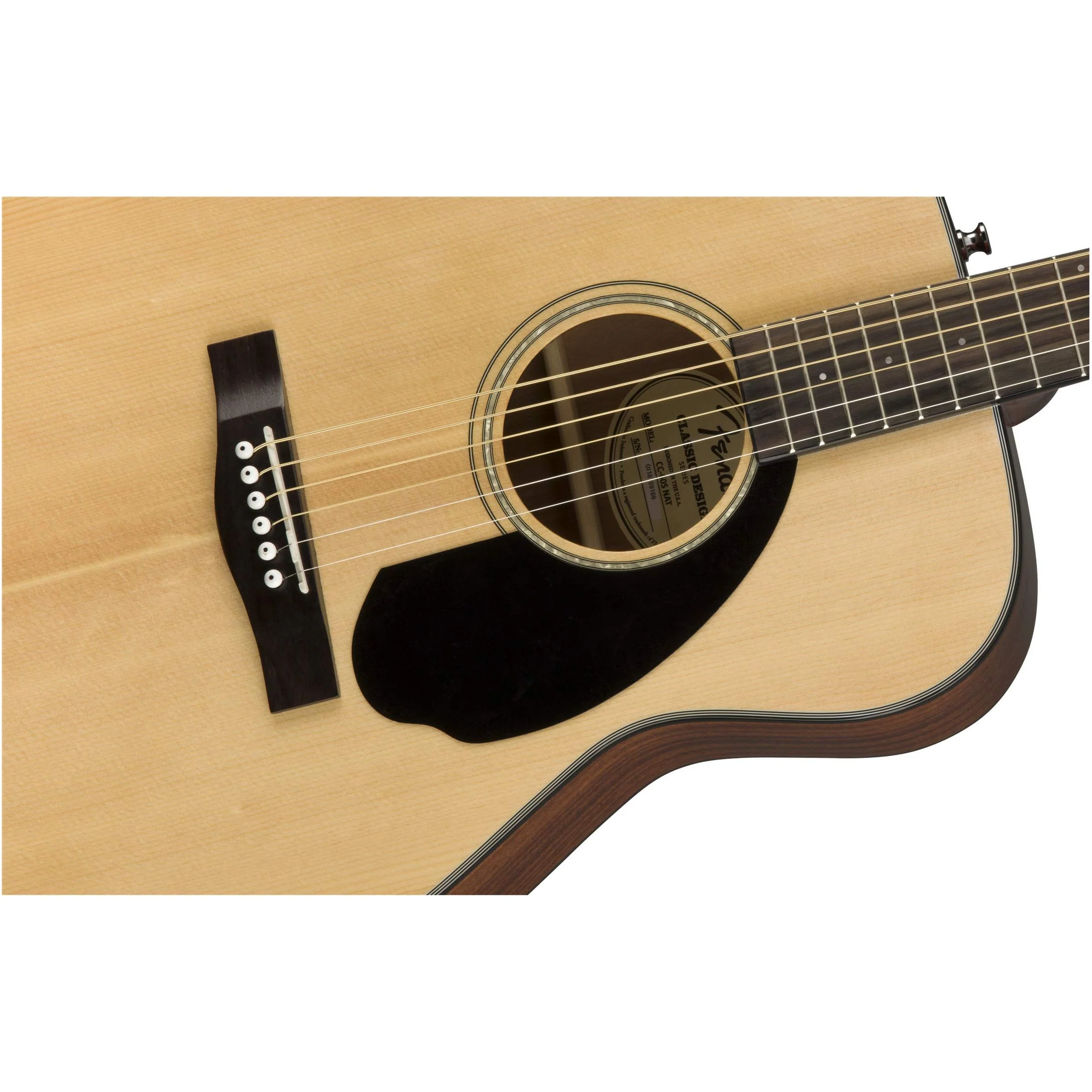 Fender CC-60S Solid Top Concert Acoustic Guitar - Image 17