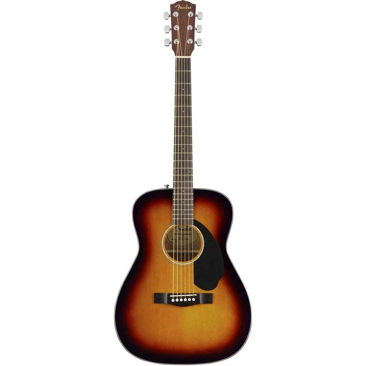 Fender CC-60S Solid Top Concert Acoustic Guitar - Image 8