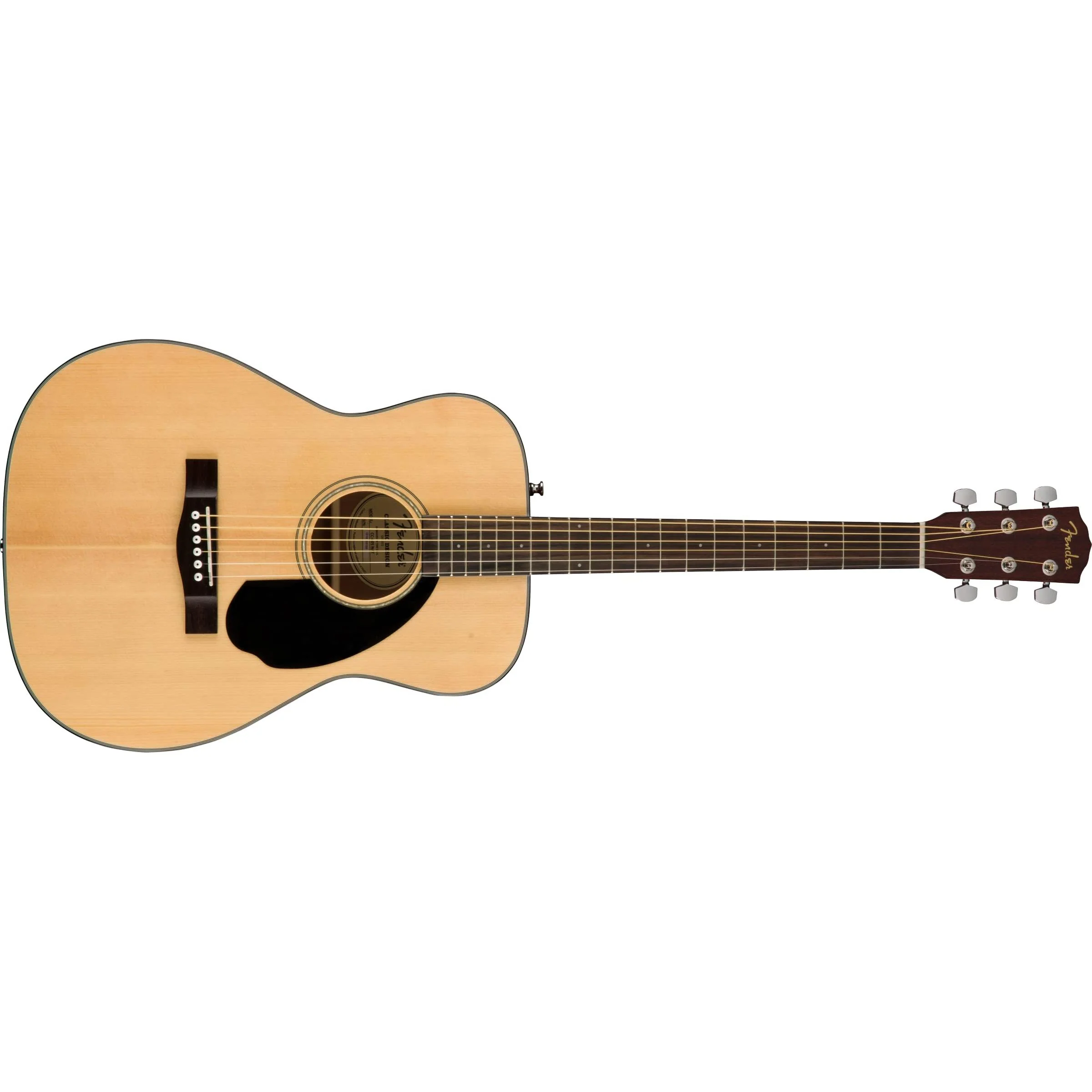 Fender CC-60S Solid Top Concert Acoustic Guitar - Image 9