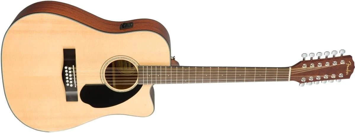 Fender CD-60 Dreadnought Acoustic Guitar V3 with Case, Walnut Fingerboard, Black, 0970110206 - Image 23