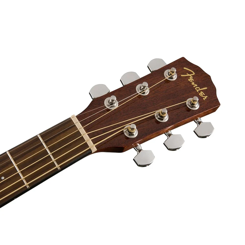 Fender CD-60S Dreadnought LH, Natural WN - 0970115021 Bundle w/ 12-Pack Guitar Pick and Liquid Audio Polishing Cloth - Image 5