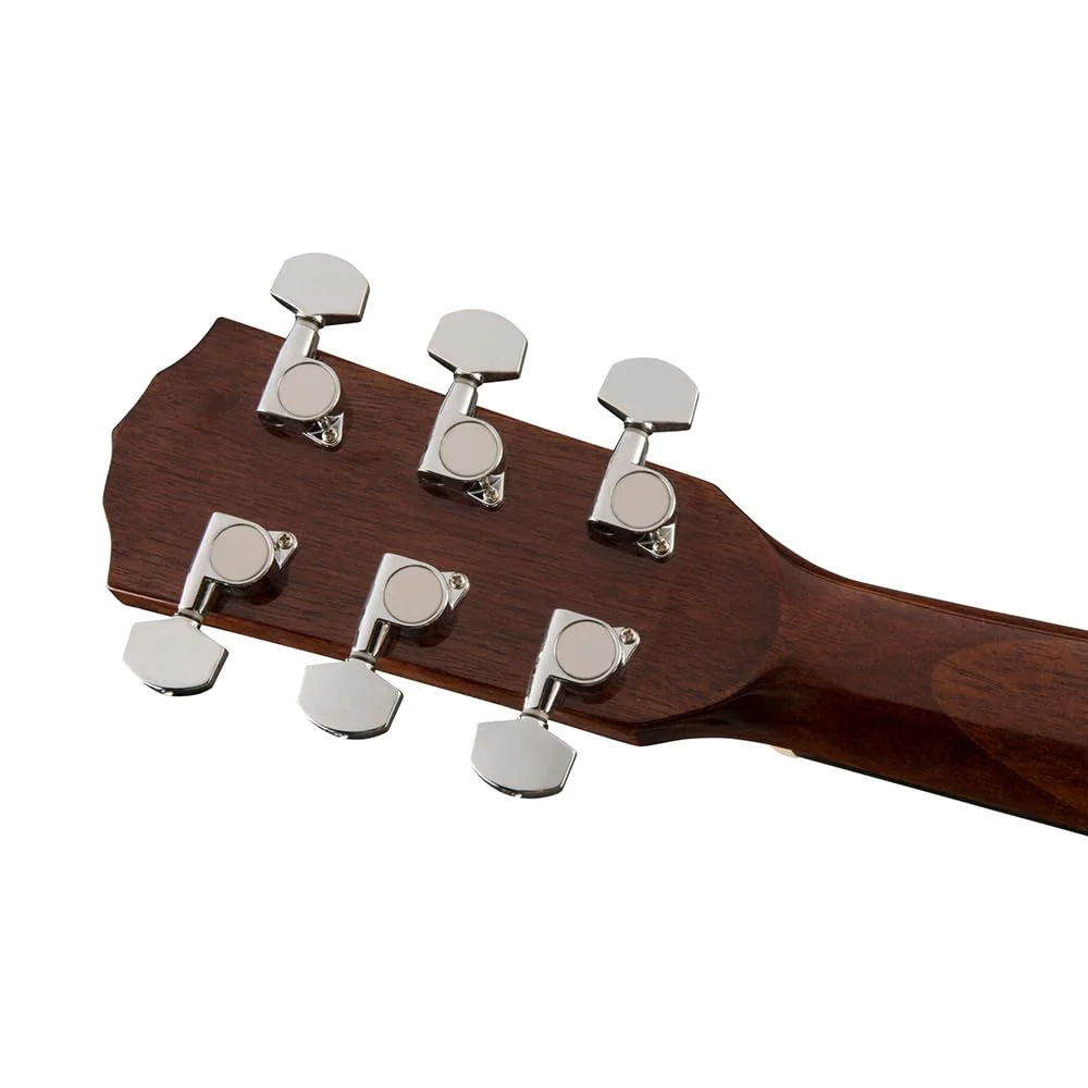 Fender CD-60S Dreadnought LH, Natural WN - 0970115021 Bundle w/ 12-Pack Guitar Pick and Liquid Audio Polishing Cloth - Image 6
