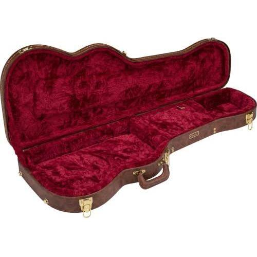 Fender Classic Series Poodle Case, Stratocaster/Telecaster, Brown - Image 3
