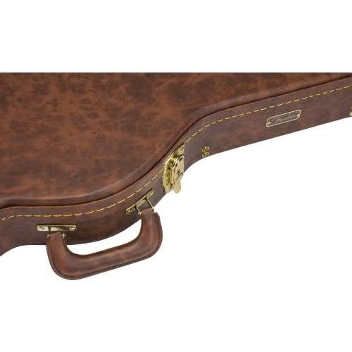 Fender Classic Series Poodle Case, Stratocaster/Telecaster, Brown - Image 5