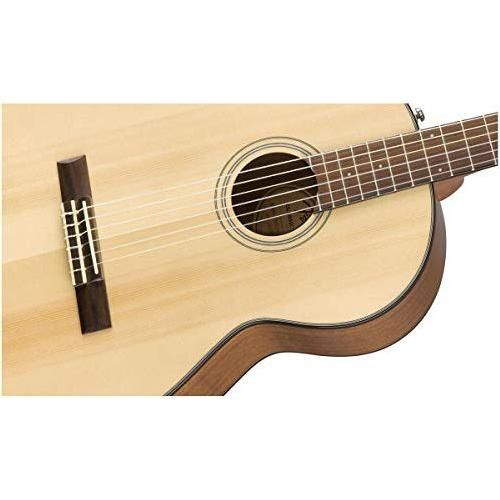 Fender CN-60S Nylon Acoustic Guitar, Walnut Fingerboard, Natural - Image 3