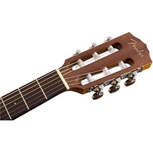 Fender CN-60S Nylon Acoustic Guitar, Walnut Fingerboard, Natural - Image 5