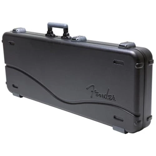 Fender Deluxe Molded Guitar Case for Jazzmaster/Jaguar Electric Guitar Case Bundle with 12x Fender Guitar Picks and Instrument Polishing Cloth - Image 2