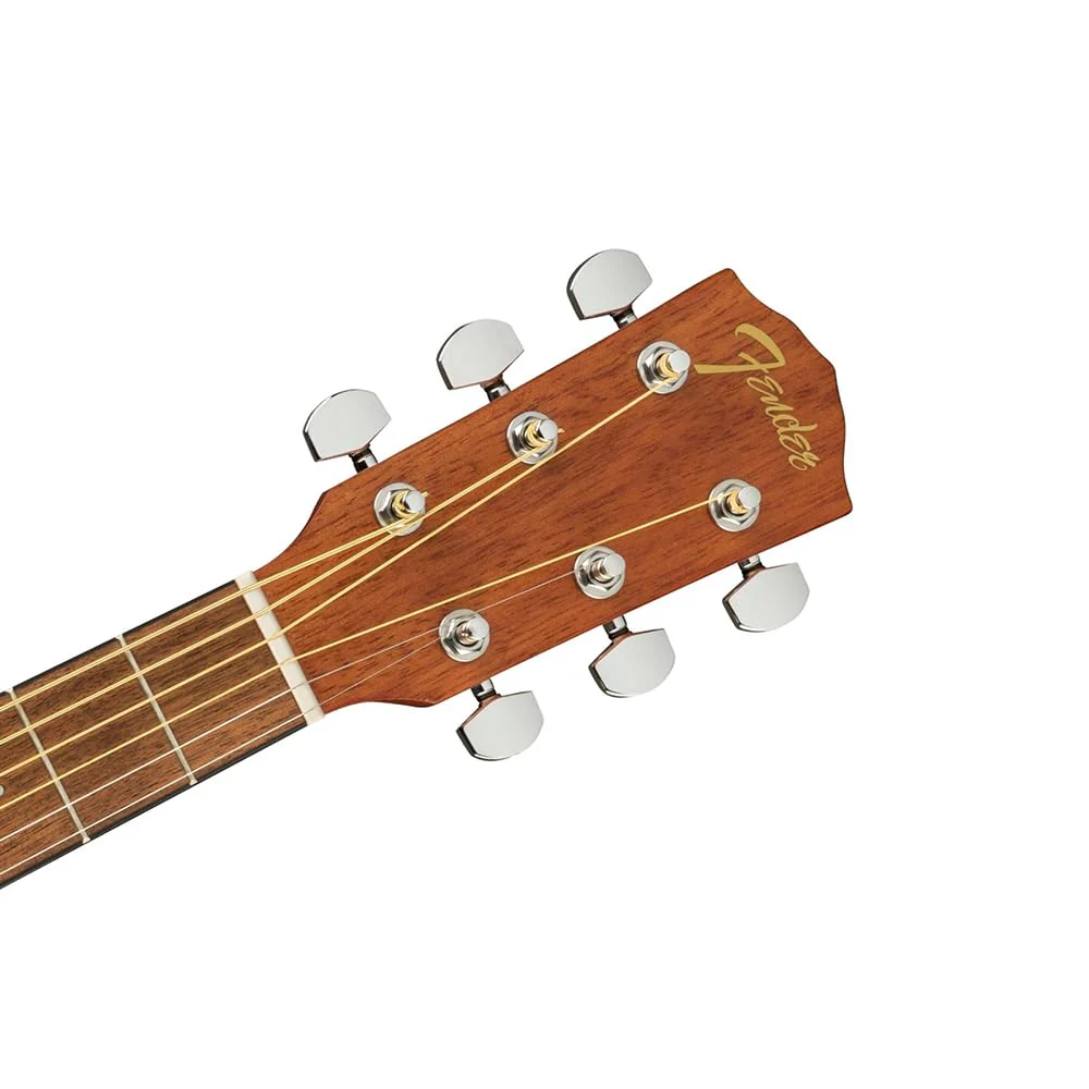Fender FA-15 3/4 Steel Acoustic Guitar, Walnut Fingerboard, Blue - 0971170187 Bundle w/ 12-Pack Guitar Pick and Liquid Audio Polishing Cloth - Image 4