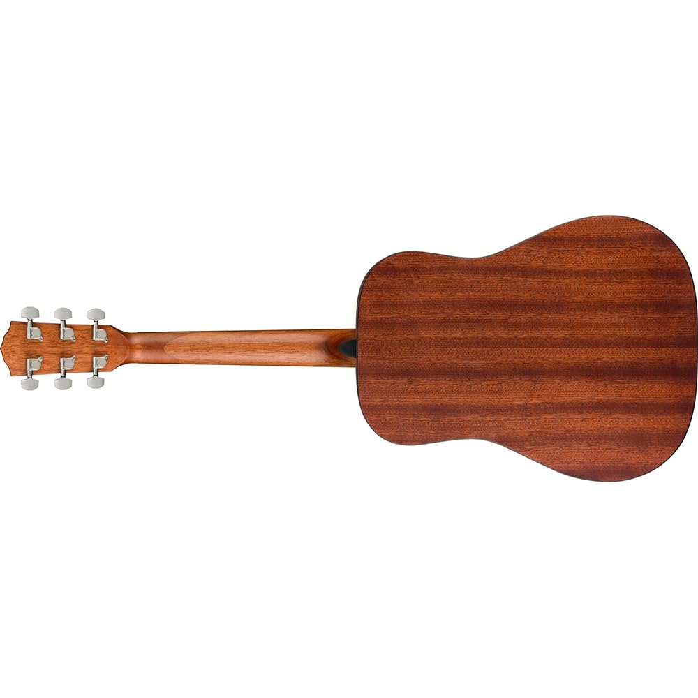 Fender FA-15 3/4 Steel Acoustic Guitar, Walnut Fingerboard, Blue - 0971170187 Bundle w/ 12-Pack Guitar Pick and Liquid Audio Polishing Cloth - Image 6