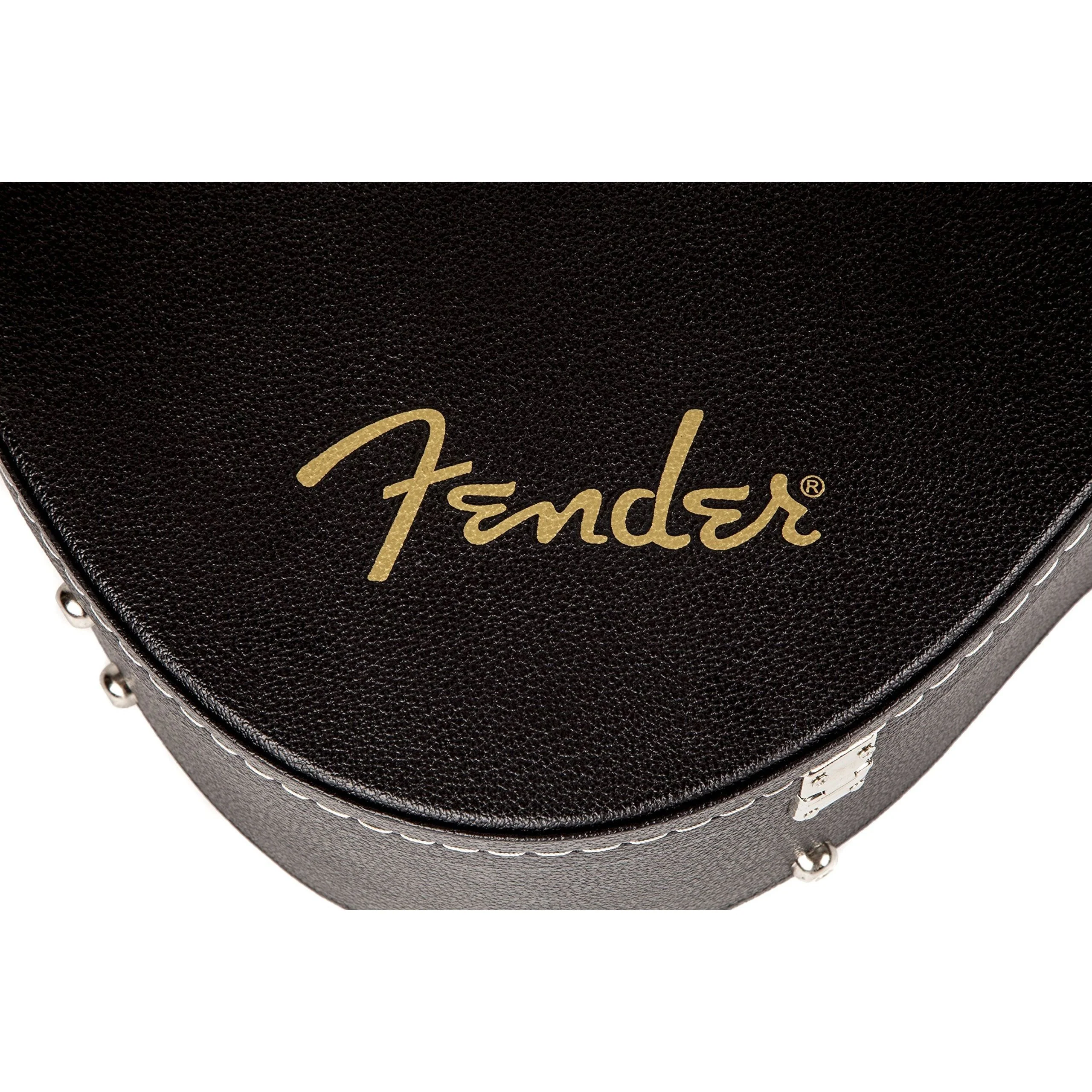 Fender Flat-Top Acoustic Guitar Case, Dreadnought, Black - Image 7