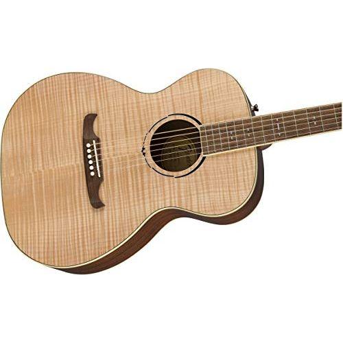 Fender FA-345CE Auditorium Cutaway Acoustic Guitar, with 2-Year Warranty, 3-Color Tea Burst - Image 6