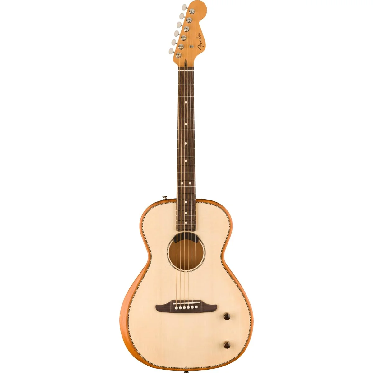 Fender Highway Series Parlor Acoustic-electric Guitar - Natural - Image 2