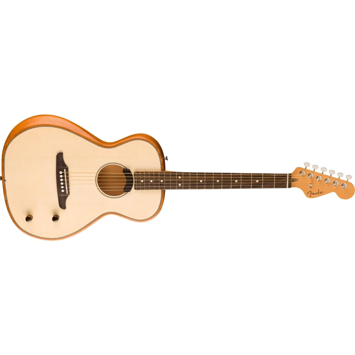 Fender Highway Series Parlor Acoustic-electric Guitar - Natural - Image 4