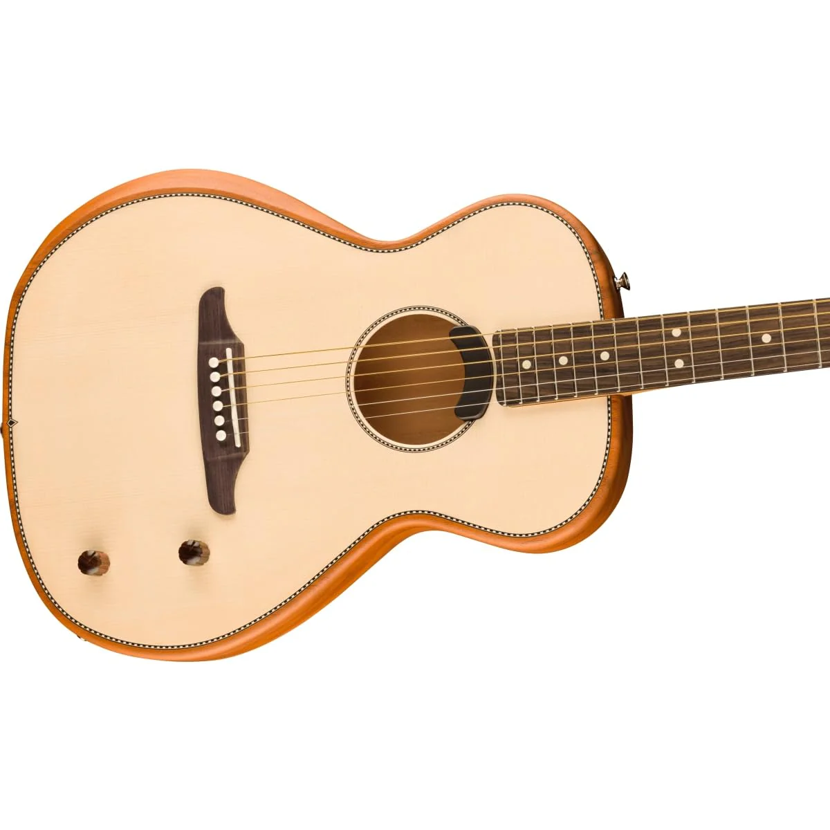 Fender Highway Series Parlor Acoustic-electric Guitar - Natural - Image 5