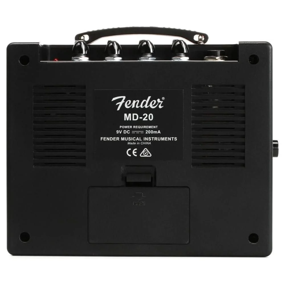 Fender MD20 Mini Deluxe Amp Bundle w/Fender Picks and Liquid Audio Polishing Cloth - Image 3