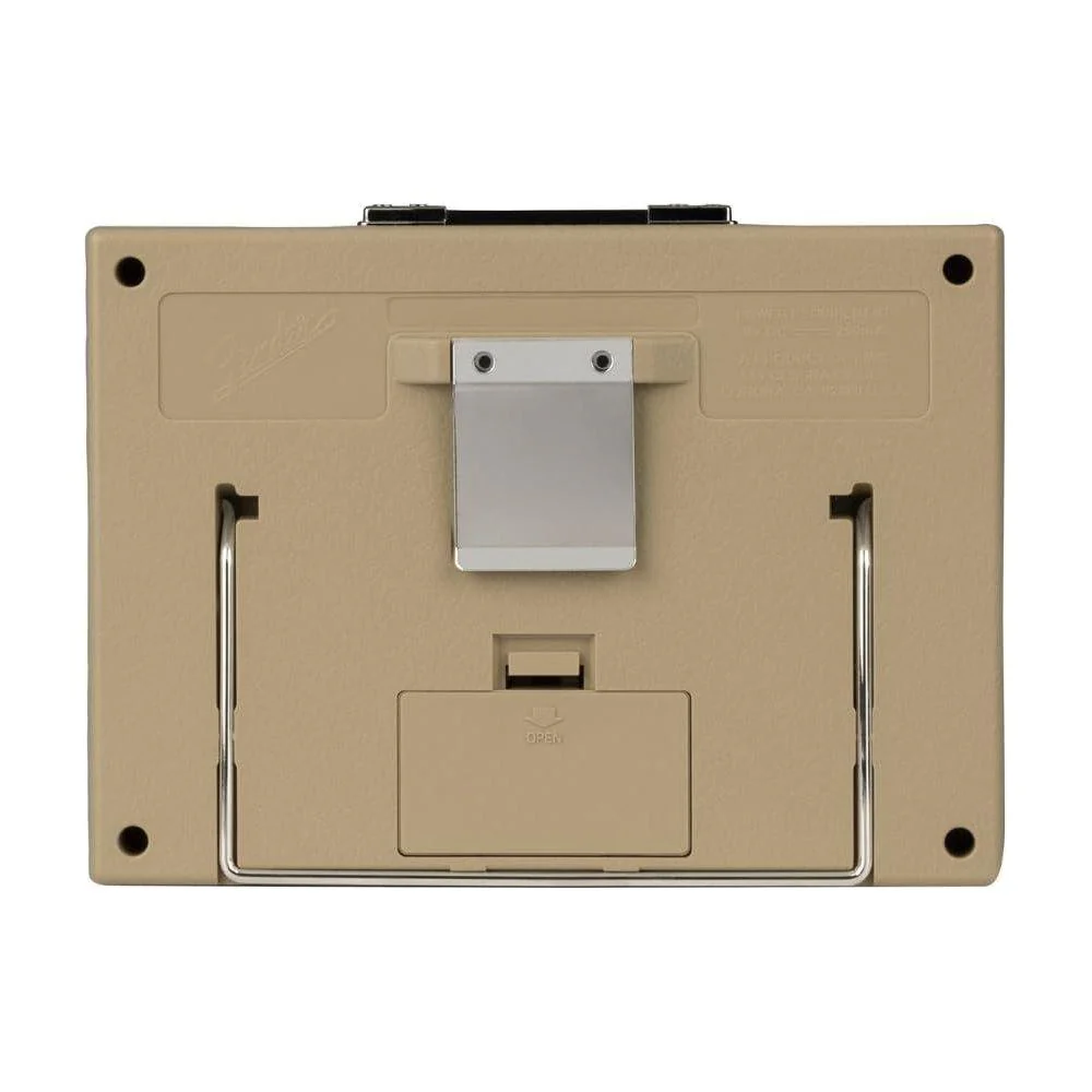Fender Mini '65 Twin-Amp, Blonde Bundle w/12x Guitar Picks and Liquid Audio Polishing Cloth - Image 4