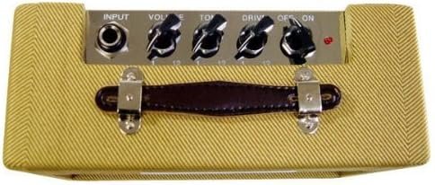 Fender Mini Deluxe Electric Guitar Amp, Portable Guitar Amp, 3 Watts, with 2-Year Warranty 7.48Dx11.42Wx3.54H Inches, Black - Image 3
