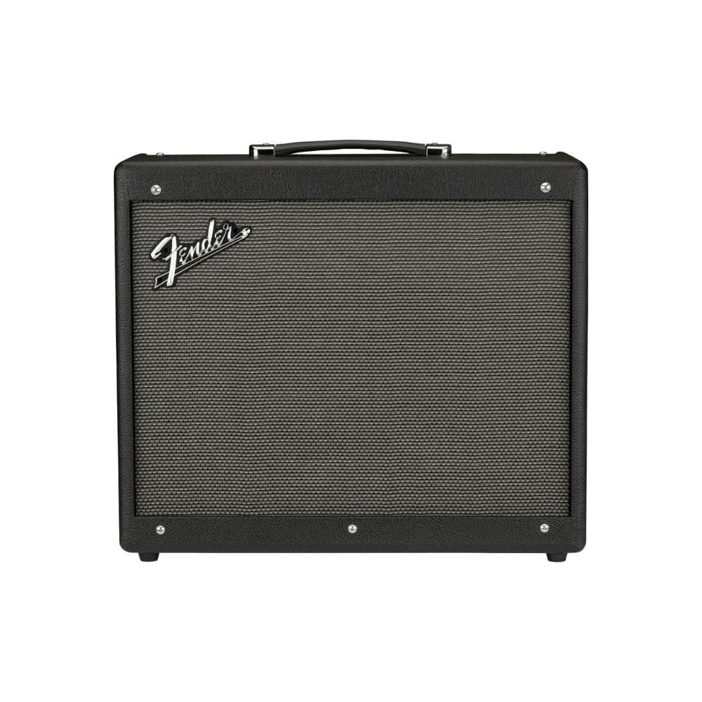 Fender Mustang GTX100 Guitar Amplifiers 120V Bundle w/Pig Hog PCH10BK Instrument Cable, Fender Foot-Switch, Instrument Cable, Power Cable, 12x Fender Picks and Liquid Audio Polishing Cloth - Image 2