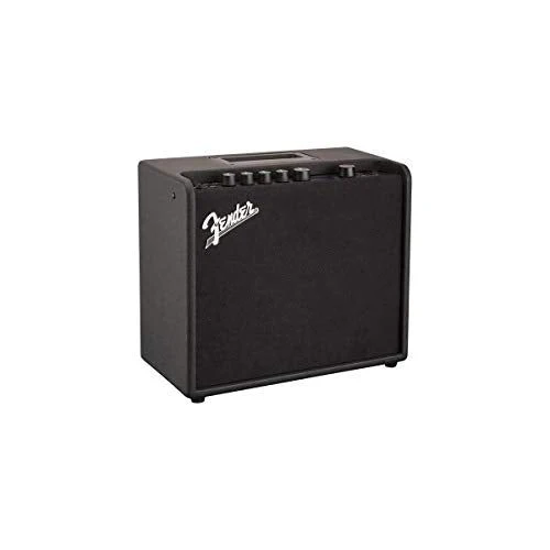 Fender Mustang Guitar Amp and 7 Button Footswitch - Image 3