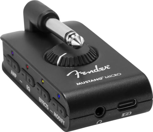 Fender Mustang Micro Headphone Amplifier, with 2-Year Warranty - Image 4