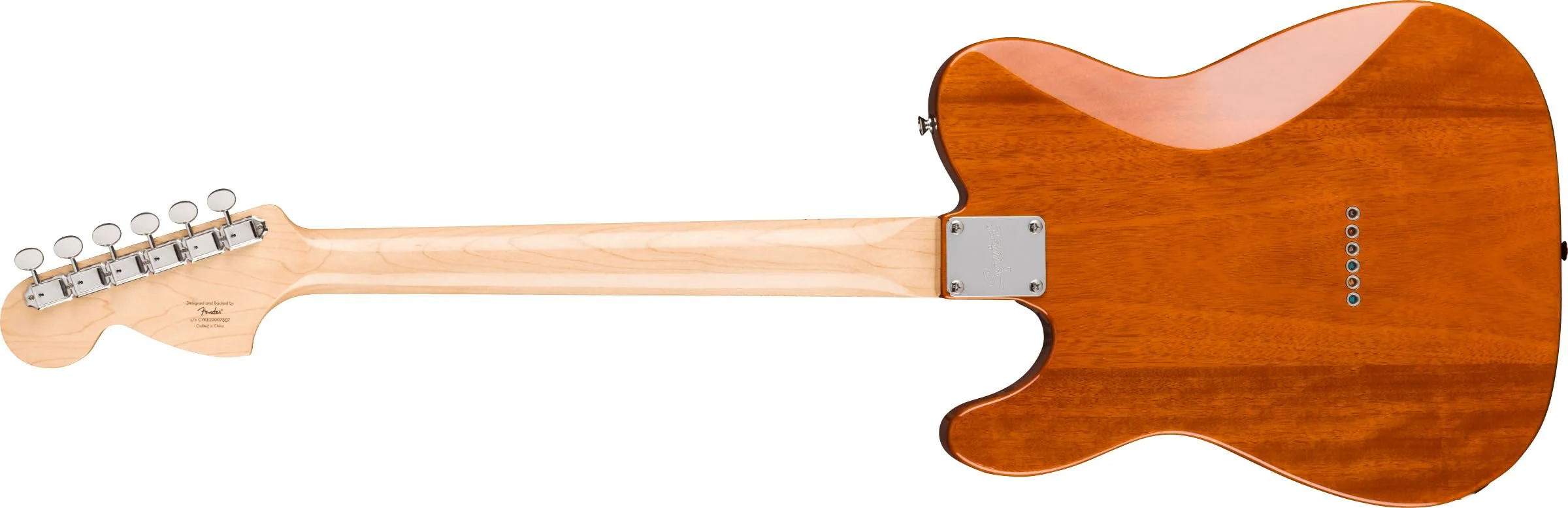 Fender Paranormal Esquire Deluxe, Maple Fingerboard, Black Pickguard, Mocha - Image 2