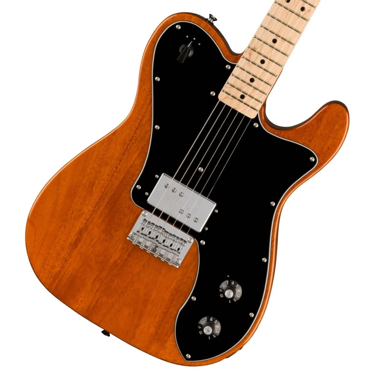 Fender Paranormal Esquire Deluxe, Maple Fingerboard, Black Pickguard, Mocha - Image 4